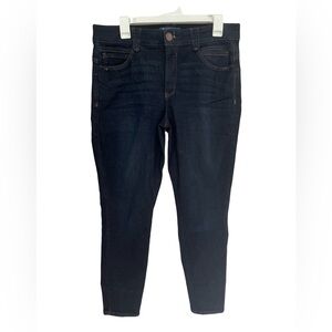 Democracy “Ab” Solution Dark Blue Skinny Jeggings Jeans Size 12 Women’s